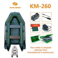 Kolibri KM-260 Schlauchboot Motorboot Angelboot Waller Beiboot 