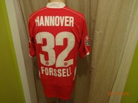 Hannover 96 Original Under Armour Trikot 2008/09 "TUI" + Nr.32 Forssell Gr.M TOP