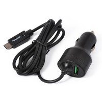 Tronsmart USB Type-C Car Charger 33W Quick Charge 3.0 w/ USB-C 5V/3A Cord BC545
