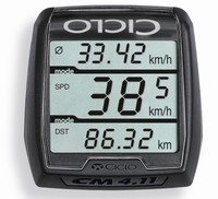 CICLOSPORT CM 4.11 -kabellos Funk- Fahrradcomputer Tachometer Fahrradtacho
