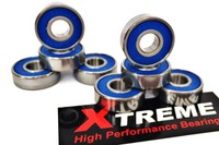 8 x Xtreme ABEC 9 HOCHLEISTUNG LAGER+AUFKLEBER Skateboard Roller Scooter