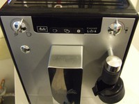 Melitta Lattea E955 in schwarz/silber - ein Jahr Gewährleistung !