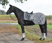  Ausreitdecke, Fliegenausreitdecke, Nierendecke FLYRIDER ZEBRA gut, günstig, NEU