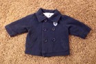 Koala Baby Navy Blue 3 Button Peacoat Jacket Sz 3-6 Months Infant Baby Boys EUC!