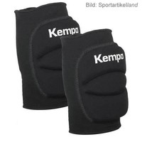 Kempa Knieschoner für Handball Volleyball Knieschützer gepolstert (Paar) schwarz