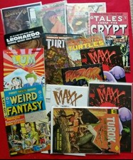 1 box lot 50 Old Comics Indy image Idw dark horse walking dead spawn lady death