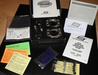 SPEEDPLAY Light Action Edelstahl Pedale Set schwarz + Light Action Schuhplatten