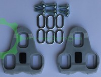 Look Keo Schuhplatten grau 4,5° Pedalplatten Cleats Sohlenplatten