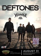 Deftones/Yelawolf/Sister Crayon 2016 Phoenix Concert Tour Poster-Alt Metal Music