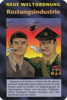 Illuminati INWO Card NWO: Rüstungsindustrie - german limited Mint 21
