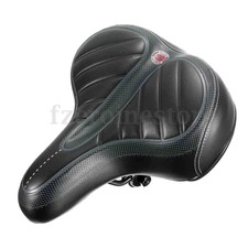 Extra Wide Big Bum Bike Seat Soft Comfort Padded MTB Road Bicycle Gel Saddle
