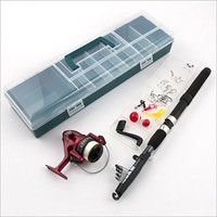 Angel-Set mit Teleskopangel 34-tlg. Angeln Teleskoprute viel Zubehör