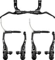 Shimano Deore LX BL-T670 + BR-T670 V-Brake + Bremshebel Satz schwarz 2015 NEU