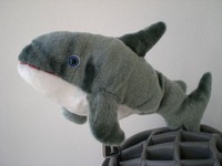 Tierhäubchen grüner Hai