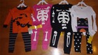 NWT Girls Boys CARTER'S HALLOWEEN Pajamas size 18 24 Mo 2T PJs bats skeleton Cat