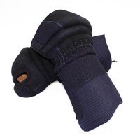 Kote Kendo Schutzhandschuhe Handschuhe Indigo handgefertigt 3mm 3 mm