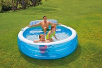 INTEX Swim Center Lounge Family Swimming Pool  Planschbecken Neu