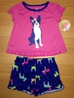 NWT Carter's girls 2pc Pajama PJs Dog Set Pink Blue 18M 24M 4T 5T
