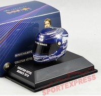 NEW 1/8 Minichamps Arai Helm Monaco GP 2010, Sebastian Vettel