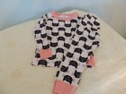 HANNA ANDERSSON PINK CAT PJ PAJAMA SZ 80 18-24M
