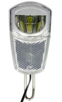 35Lux XLC® LED-Fahrradscheinwerfer für Nabendynamo mit Schalter & Standlicht