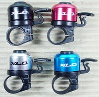 KLINGEL GLOCKE MINIGLOCKE XLC DD-M06 -FARBAUSWAHL -  SCHWARZ  SILBER  ROT  BLAU