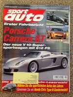 Sport Auto SPA Heft 10/2003 Porsche Carrera GT Nissan 350 Z
