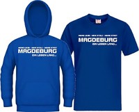 T-Shirt / Kapuzensweat Magdeburg EIN LEBEN LANG Ultra  Hoodie, Kapu Trikot