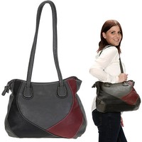 Handtasche ALESSANDRO VIGOROSA Damentasche Tasche Schultertasche Bag MULTICOLOR