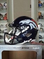 ORIGINAL NFL Football REVOLUTION Speed AUTHENTIC Helm DENVER BRONCOS Riddell