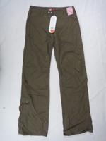 00614 Damen Hose Stoff QS by S.Oliver Mona W34 in cm L36 khaki 0074