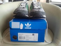 ADIDAS SCHUHE *MARATHON 85*ORIGINALS*GRAU/GRÜN*GR.44*UK 9,5*TOP ZUSTAND*MI