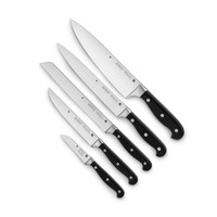 WMF MESSERSET SPITZENKLASSE PLUS 5 TLG. SILBER SPEZIALSTAHL NEU