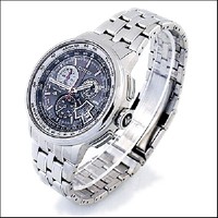 CITIZEN BY0011-50E PROMASTER ECO-DRIVE TITAN ALARM CHRONO SAPHIR  