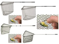 Metallica Never Hook Kescher gummiert Teleskopkescher alle Größen zur Auswahl