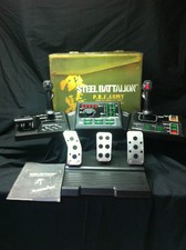 Steel Battalion controller and foot pedals with box