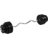 MOVIT® 35 KG SZ CURL SET HANTELSET HANTELSTANGE GEWICHTE Hanteln