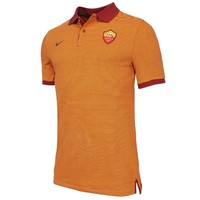  As Roma Nike Polo Trikot Authentic Grand Slam rot, gelb, 2016 17 