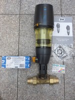 SYR DRUFI+ FR halbautomatischer Rückspülfilter + Universalflansch DN 32