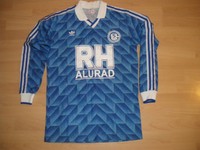 FC Schalke 04 adidas RH Alurad Trikot Football Shirt Vintage Restposten Neu XL