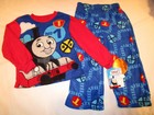 Boys Thomas the Tank Fleece Pajamas, size 4T NEW shirt/ pants Very soft & cozy!