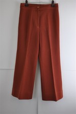 Authentic Vintage 100% Wool Orangeish Brown Colored Pants Women's Size *X-Small