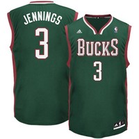 NBA Basketball Trikot/Jersey Revolution30 MILWAUKEE BUCKS Brandon Jennings #3 