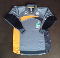 Adidas DFB XL Torwart Spielertrikot Deutschland Mercedes Benz Langarm Matchworn