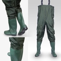Wathose - Gr. 39 Fladen Anglerhose Angelhose Watstiefel Teichhose Anglerstiefel