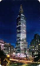 DR JIM STAMPS THE EL MIRADOR BUILDING MEXICO CITY MEXICO POSTCARD