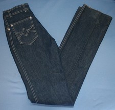 Oscar de la Renta Jeans Womens Sz 4 New Vintage Hi rise Unhemmed Nwt Vtg