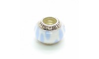 Lovelinks Element, Charm Sterling Silver 'Blue Steps' Murano Glas 11821041-99