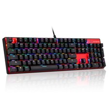 Motospeed Inflictor CK104 Mechanical Keyboard Switches Backlight Gaming RGB RD