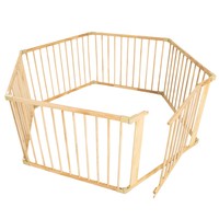 Welpenlaufstall Tierlaufstall Freigehege Welpenauslauf Hunde Laufstall 6Elemente